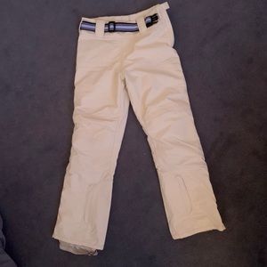 Obermeyer white ski pants